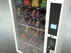 snack vending machine 3D 模型