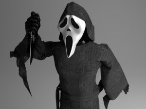 scary movie costume Modèle 3D
