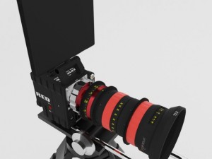 red dragon 6k  angenieux optimo dp 3080mm t28 Model 3D