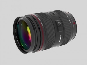 canon ef 24 70 f28 l usm 3D Model