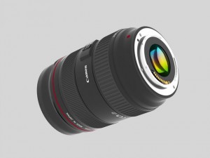 canon ef 24 70 f28 l usm 3D Model