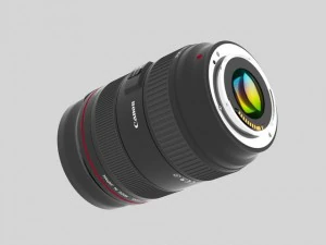 canon ef 24 70 f28 l usm Modelo 3D