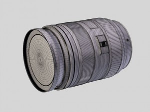 canon ef 24 70 f28 l usm 3D Model