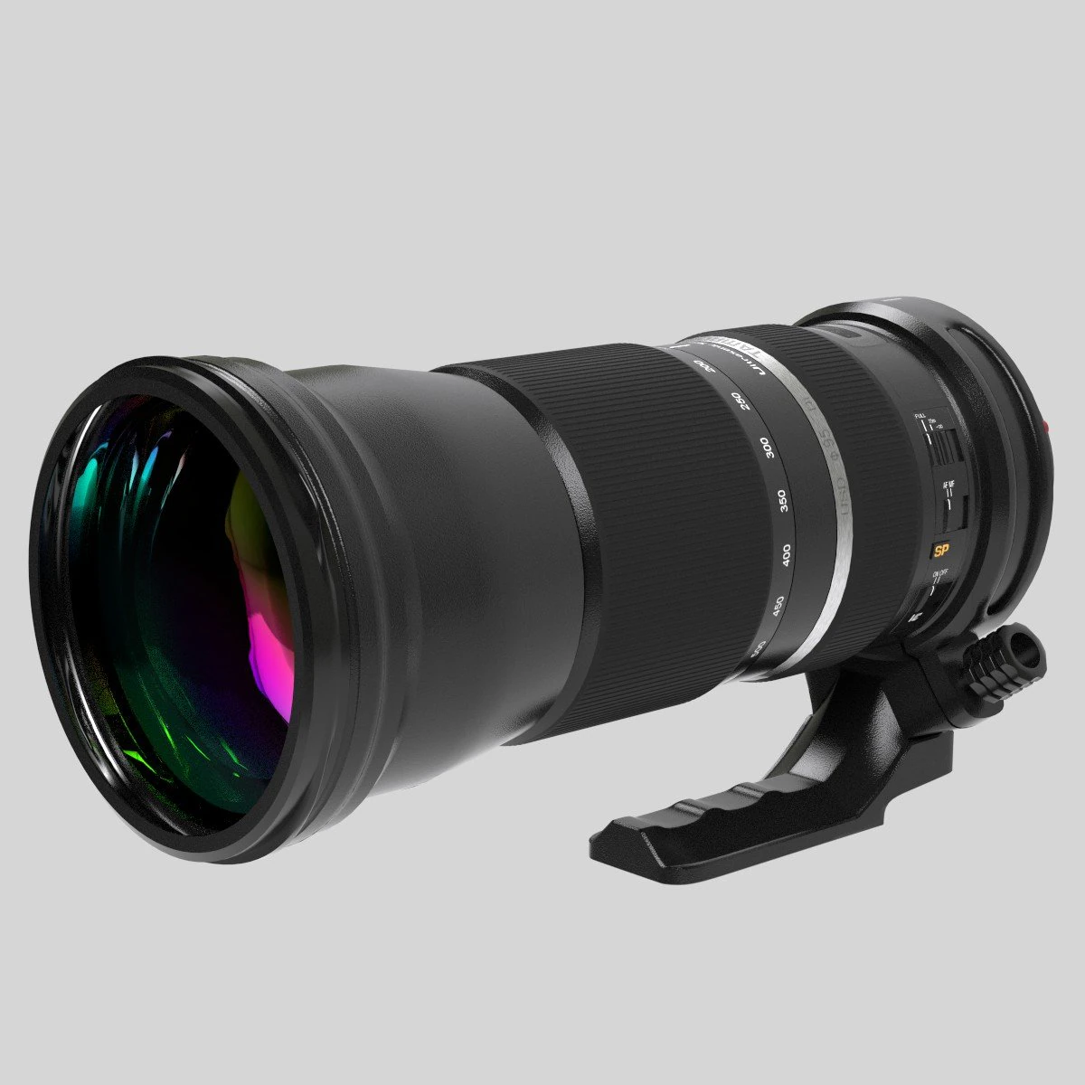 tamron 150600 di vc usd 3D Model .c4d .max .obj .3ds .fbx .stl .blend 