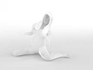 woman smartphone holder 3D Print Model