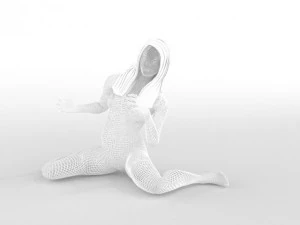 suporte para smartphone mulher Modelo de Impressão 3D