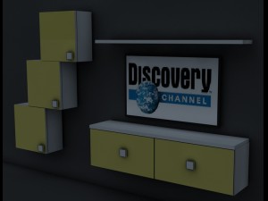 tv unite 3D 모델