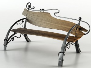 bench 3D Модель