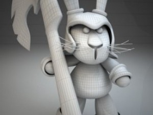 battle bunny 3D 模型