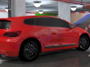 volkswagen scirocco parking 3D Model
