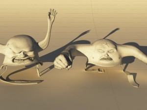 snitched on his helmet 3ds max 2011 3D 模型