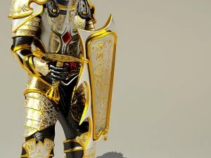 knight  3ds max 2011 3D Model