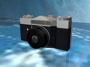 camera zenite Modelo 3D