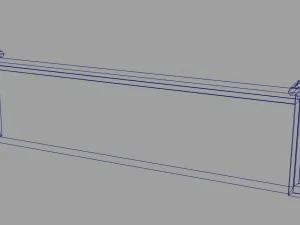 wallfence 3D Model