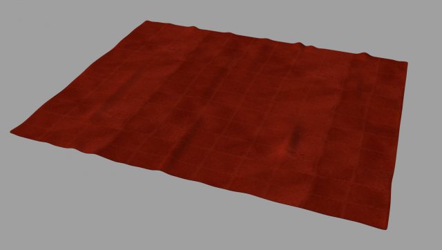 throw rug 3D 模型 .c4d .max .obj .3ds .fbx .stl .blend 