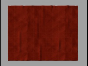 throw rug 3D 模型