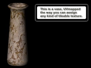 special uvmapped vase Model 3D
