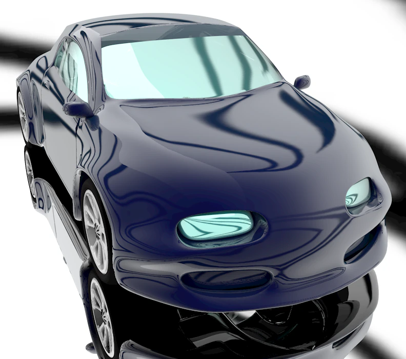 skull car 3D Model .c4d .max .obj .3ds .fbx .stl .blend