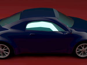 skull car Modèle 3D