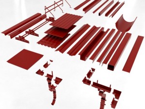 elements of the roof Modèle 3D