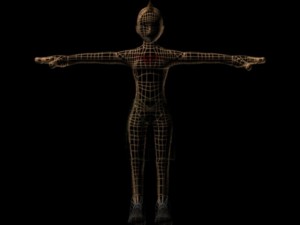 cartoon character style avatar rigged Model 3D