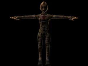 мультиплікаційний персонаж стиль аватар сфальсифікований 3D Модель