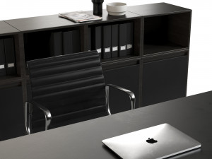 office reception furniture set Modelo 3D