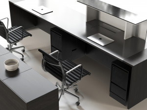 office reception furniture set Modelo 3D