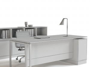 office reception furniture set Modelo 3D