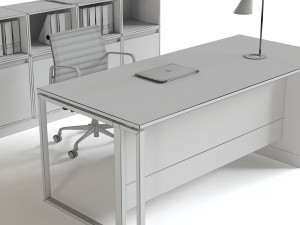 office reception furniture set Modelo 3D