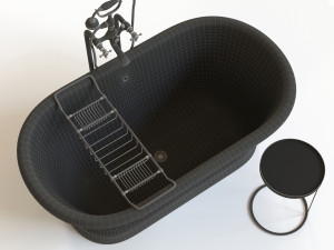 classic bathtube 3Dモデル