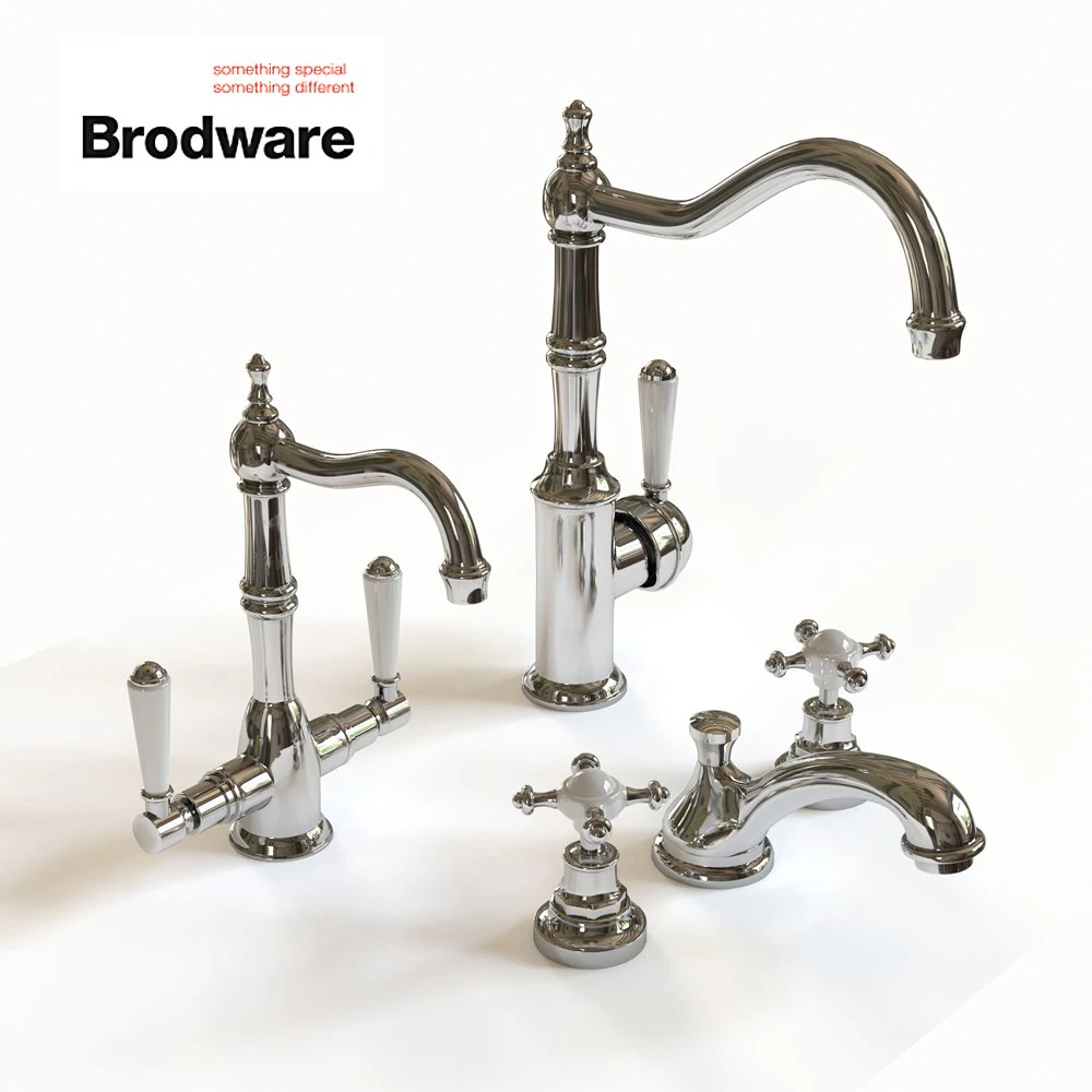 brodware classic faucets 3D Model .c4d .max .obj .3ds .fbx .stl .blend 