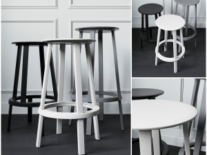 hay revolver stool 3D-Modell