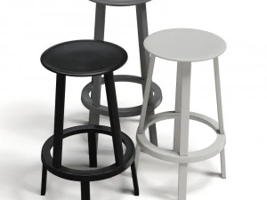 banco de rev&oacute;lver de feno Modelo 3D