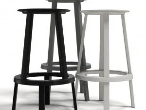 banco de rev&oacute;lver de feno Modelo 3D