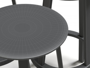 hay revolver stool Modelo 3D