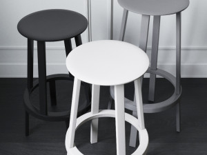 hay revolver stool Modelo 3D