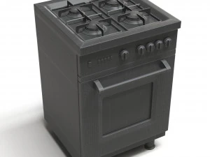 fornello a gas Modello 3D