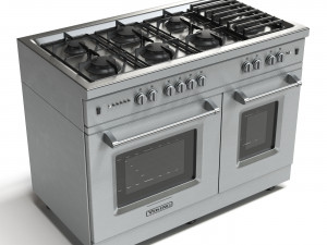 gas range cooker 3D 모델