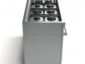 fornello a gas Modello 3D