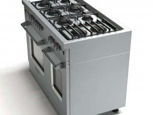 fornello a gas Modello 3D