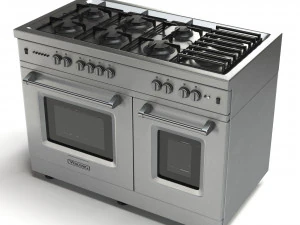 fornello a gas Modello 3D