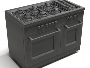 fornello a gas Modello 3D