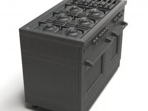 fornello a gas Modello 3D