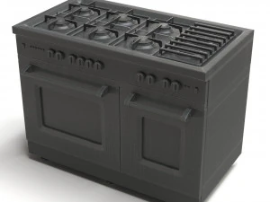 fornello a gas Modello 3D