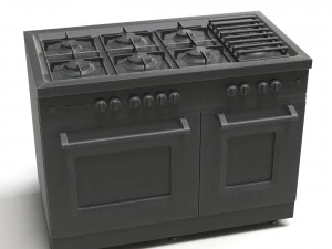 fornello a gas Modello 3D