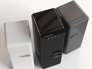 smeg refrigerator Modelo 3D