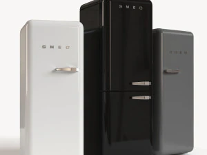 холодильник smeg 3D Модель