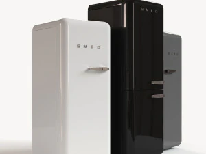 холодильник smeg 3D Модель