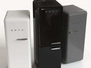 холодильник smeg 3D Модель
